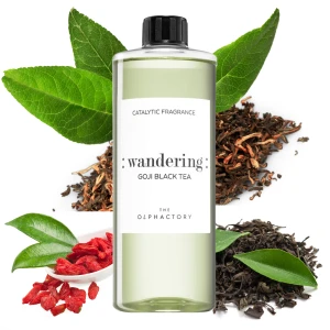 Olejek do lampy zapachowej - The Olphactory - : wandering : - Goji Black Tea - 500ml