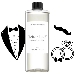 Olejek do lampy zapachowej - The Olphactory - " better half '' - Groom Cologne - 500ml
