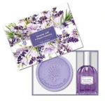 Zestaw Prezentowy Lavande de Provence z olejkiem eterycznym - pachnące mydełko 100g i woda toaletowa 25ml