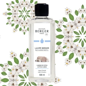 Olejek do lampy zapachowej Berger Paris Caresse de Coton - Cotton Caresa 500ml