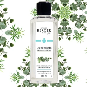 Olejek do lampy zapachowej Berger Paris Fraîcheur d'Eucalyptus - Fresh Eucalyptus 500ml