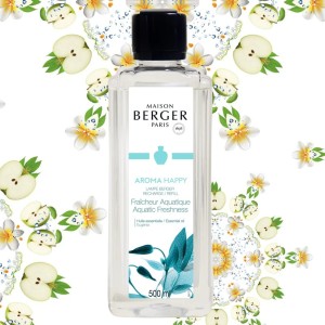 Olejek do lampy zapachowej Berger Paris Fraîcheur Aquatique - Aquatic Freshness - Aroma Happy 500ml