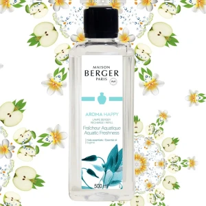 Olejek do lampy zapachowej Berger Paris Fraîcheur Aquatique - Aquatic Freshness - Aroma Happy 500ml