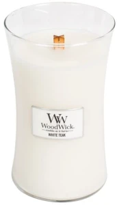 Świeca zapachowa WoodWick Core L - White Teak