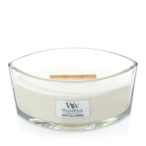 Świeca zapachowa Elipsa - HearthWick Flame - White Tea & Jasmine