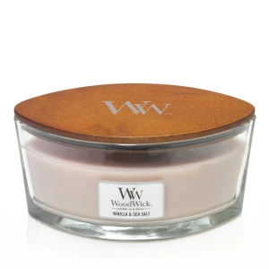 Świeca zapachowa Elipsa - HearthWick Flame - Vanilla & Sea Salt
