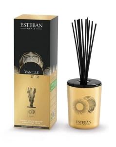 Dekoracyjne Pałeczki Zapachowe - Esteban Paris - Vanille d'Or - Złota Wanilia - 100ml