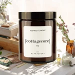 Świeca zapachowa perfumowana - The Olphactory - ⌠ cottagecore ⌡ - Fig Grove - 135g 