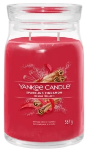 Świeca zapachowa Yankee Candle Signature DUŻA - Sparkling Cinnamon